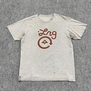LRG Lifted Research Group T-Shirt Men's XL Stained 100% Cotton Gray Y2K